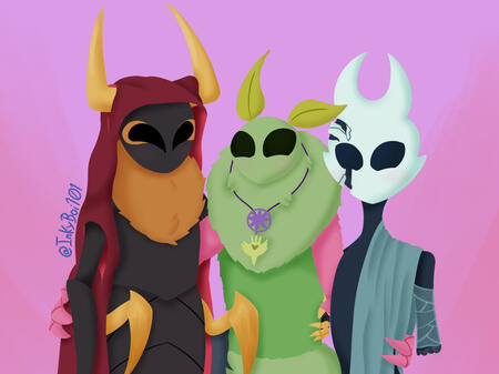 Multi-character bust shots